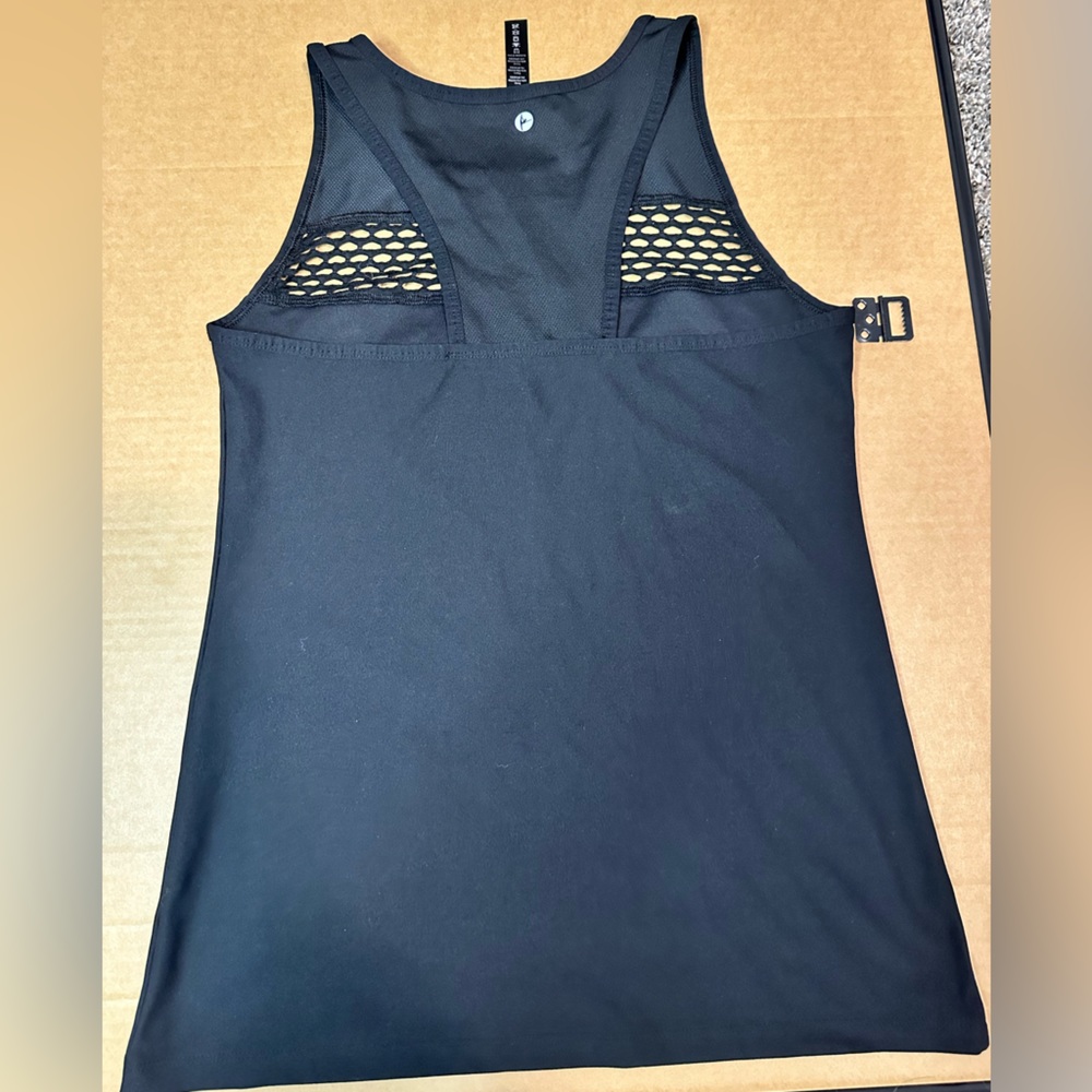 Black Racerback Workout Top - Picture 6 of 6